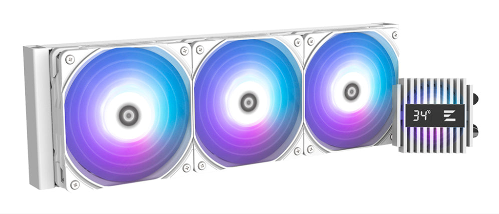 Zalman ALPHA2 A36 WHITE sistema de refrigeración para ordenador Procesador Sistema de refrigeración líquida todo en uno 12 cm Blanco