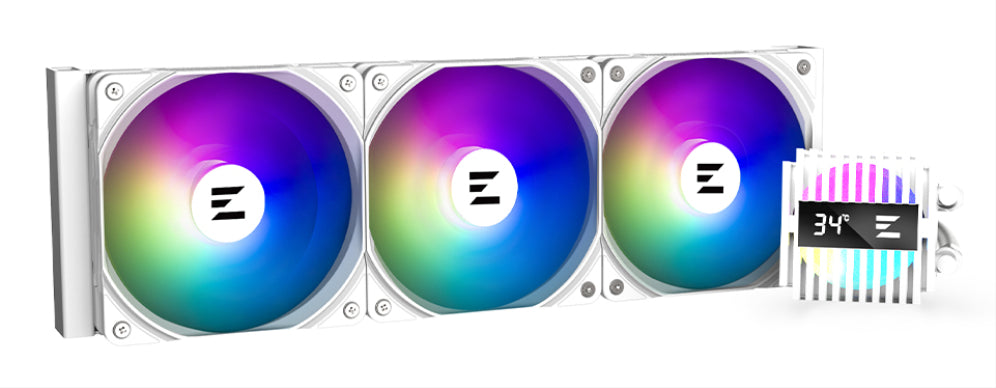 Zalman ALPHA2 A36 WHITE sistema de refrigeración para ordenador Procesador Sistema de refrigeración líquida todo en uno 12 cm Blanco