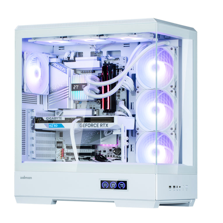 Zalman P50 DS White Midi Tower Blanco
