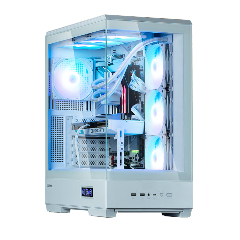Zalman P50 DS White Midi Tower Blanco