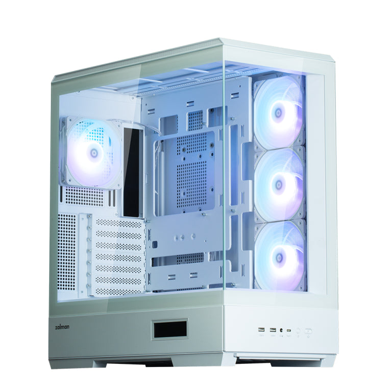 Zalman P50 DS White Midi Tower Blanco