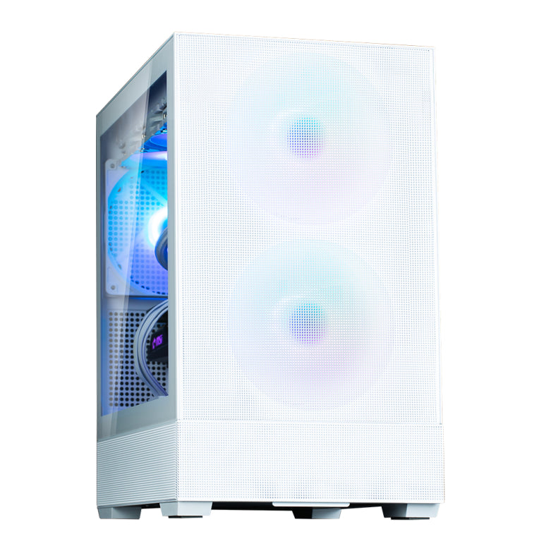 Zalman P30 Air White Mini Tower Blanco