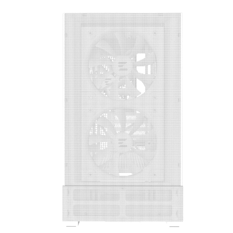 Zalman P30 Air White Mini Tower Blanco