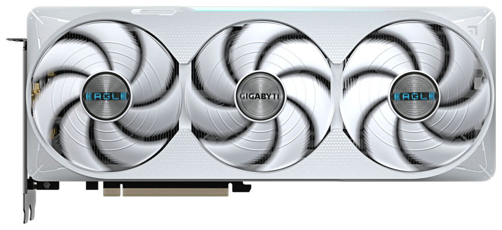 GIGABYTE GeForce RTX 5070 Ti EAGLE OC ICE SFF 16G Tarjeta Gráfica - 16GB GDDR7. 256 bits. PCI-E 5.0. 2542 MHz Core Clock. 3 x DP 2.1a. 1 x HDMI 2.1b. NVIDIA DLSS 4. GV-N507TEAGLEOC ICE-16GD - detalle