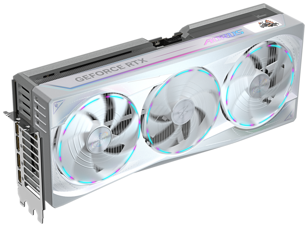 GIGABYTE AORUS GeForce RTX 5090 MASTER ICE 32G - detalle