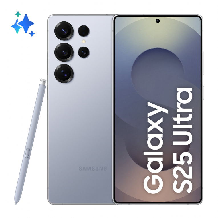 Samsung Galaxy S25 Ultra 17,5 cm (6,9") SIM dual Android 15 5G USB Tipo C 12 GB 256 GB 5000 mAh Azul. Prata