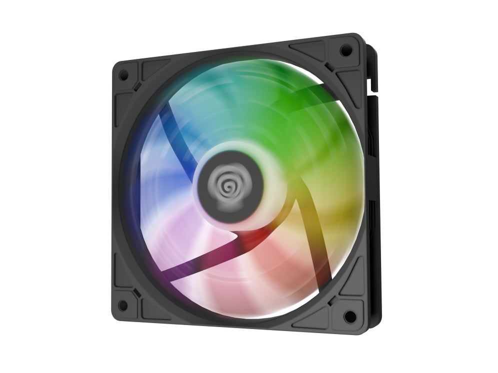 GENESIS Oxal 120 ARGB Carcasa del ordenador Ventilador 12 cm Negro