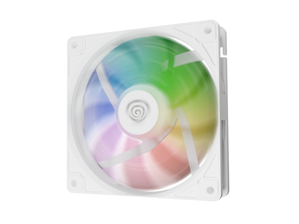 GENESIS Oxal 120 ARGB Carcasa del ordenador Ventilador 12 cm Blanco