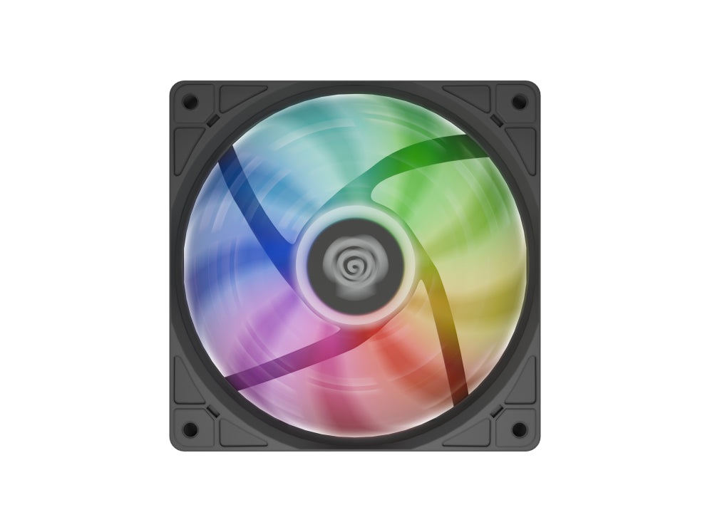 GENESIS Oxal 120 ARGB Carcasa del ordenador Ventilador 12 cm Negro