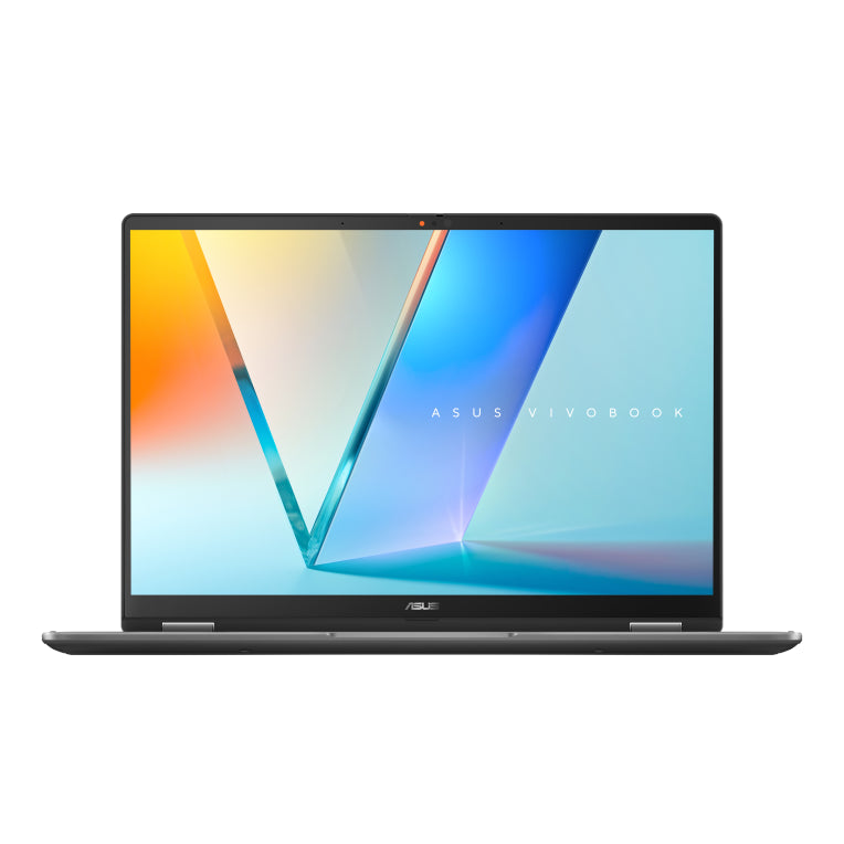 ASUS Vivobook 14 Flip OLED TP3407SA-QL064W Copilot+ PC - Ordenador Portátil 14" WUXGA (Intel Core Ultra 7 258V. 32GB RAM. 1TB SSD. Arc Graphics 140V. Windows 11 Home) Gris - Teclado QWERTY español