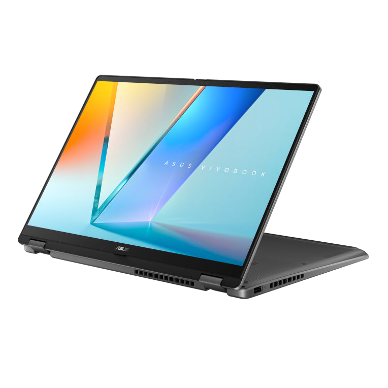 ASUS Vivobook 14 Flip OLED TP3407SA-QL064W Copilot+ PC - Ordenador Portátil 14" WUXGA (Intel Core Ultra 7 258V. 32GB RAM. 1TB SSD. Arc Graphics 140V. Windows 11 Home) Gris - Teclado QWERTY español