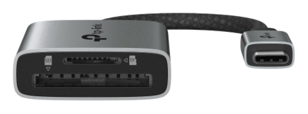 TP-Link UA430C lector de tarjeta USB 3.2 Gen 1 (3.1 Gen 1) Type-C Gris - detalle