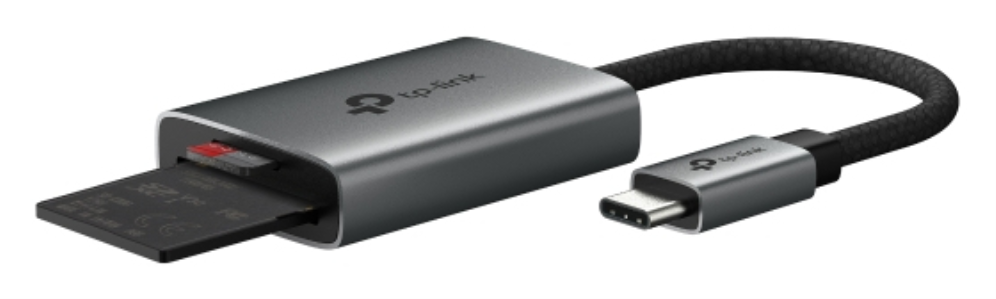 TP-Link UA430C lector de tarjeta USB 3.2 Gen 1 (3.1 Gen 1) Type-C Gris - detalle