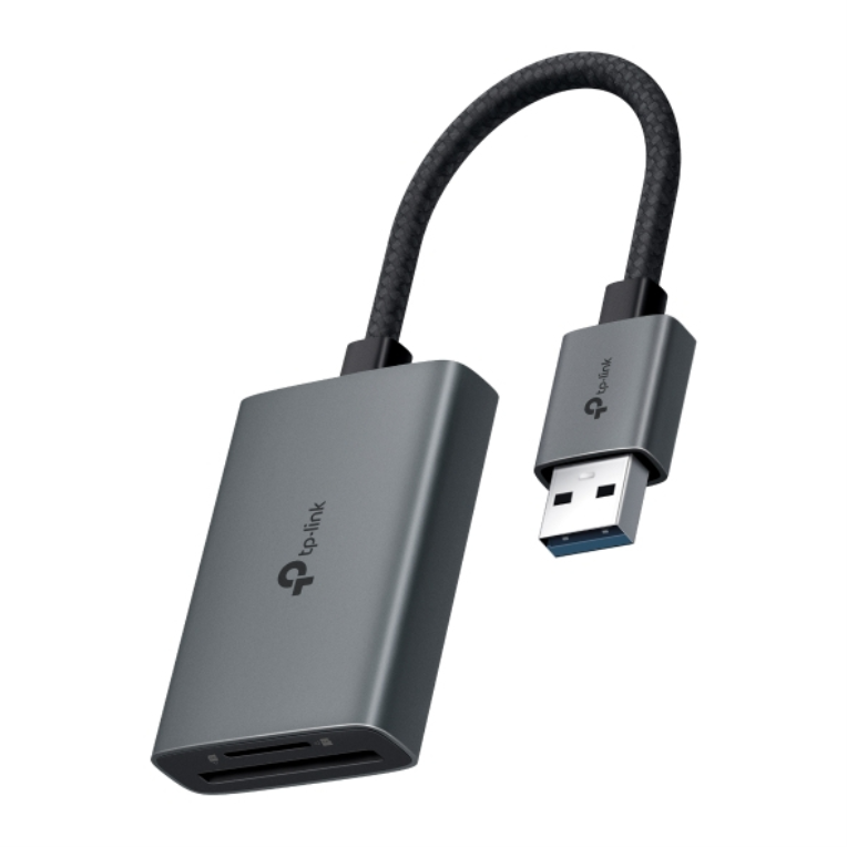 TP-Link UA430 lector de tarjeta USB 3.2 Gen 1 (3.1 Gen 1) Type-C Gris - detalle