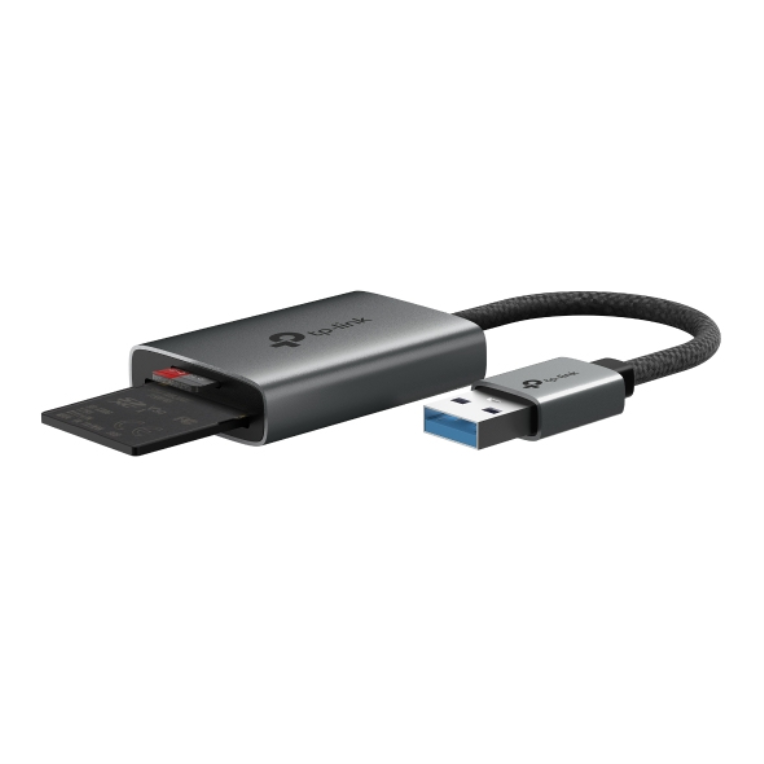TP-Link UA430 lector de tarjeta USB 3.2 Gen 1 (3.1 Gen 1) Type-C Gris - detalle