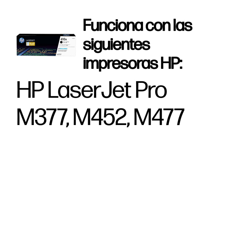 HP Cartucho de tóner original LaserJet 410A negro
