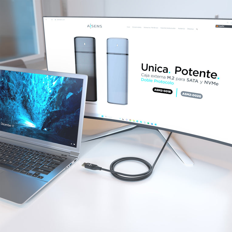 AISENS A153-0935 cable HDMI 20 m HDMI tipo A (Estándar) Negro