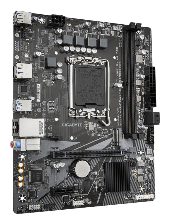 Placa base GIGABYTE H610M K V2 con Intel H610 LGA 1700 micro ATX