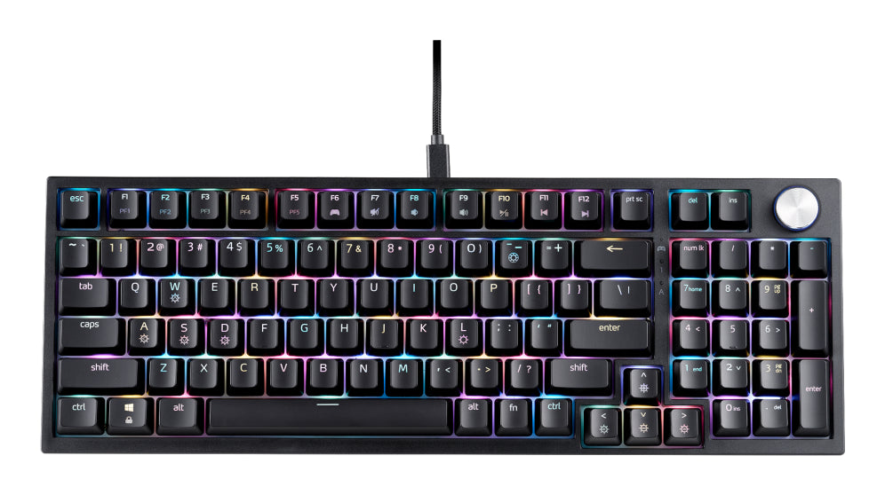 XPG SORCERER teclado Juego USB Español Negro