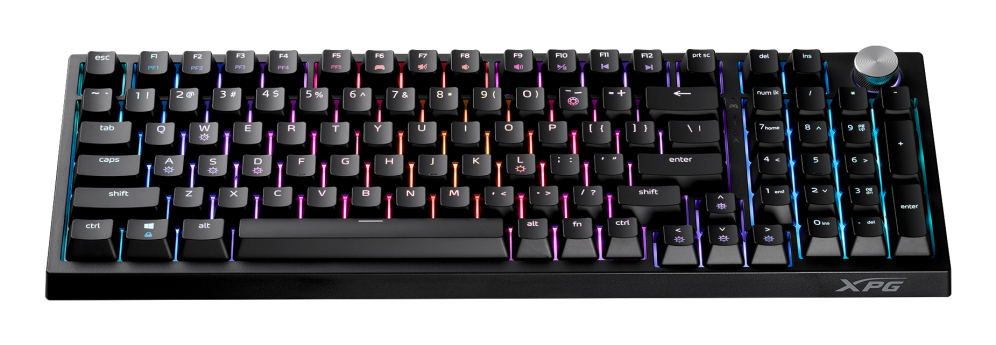 XPG SORCERER teclado Juego USB Español Negro - detalle