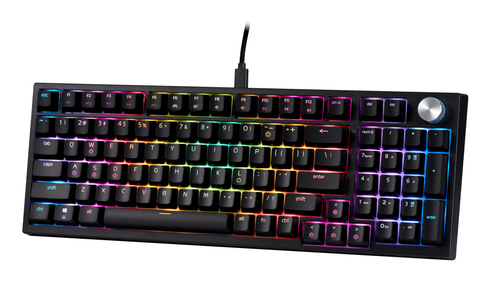 XPG SORCERER teclado Juego USB Español Negro