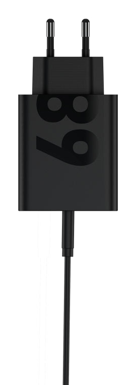 Motorola TurboPower 68W Universal Negro Corriente alterna Carga rápida Interior