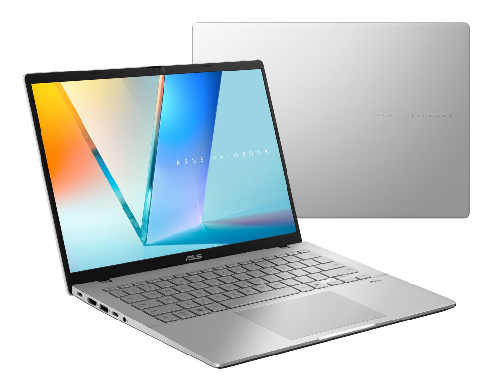 ASUS Vivobook S 14 S3407CA-LY075W - Ordenador Portátil 14" WUXGA (Intel Core Ultra 5 225H. 16GB RAM. 1TB SSD. Arc 130T. Windows 11 Home) Plata Fría - Teclado QWERTY español