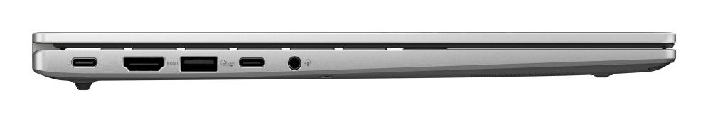 ASUS Vivobook S 14 S3407CA-LY075W - Ordenador Portátil 14" WUXGA (Intel Core Ultra 5 225H. 16GB RAM. 1TB SSD. Arc 130T. Windows 11 Home) Plata Fría - Teclado QWERTY español