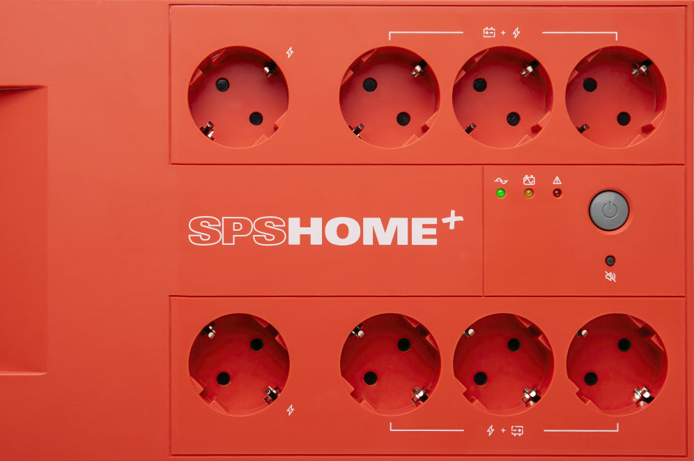 Salicru SPS 650 HOME+ sistema de alimentación ininterrumpida (UPS) Línea interactiva 0.65 kVA 360 W 8 salidas AC