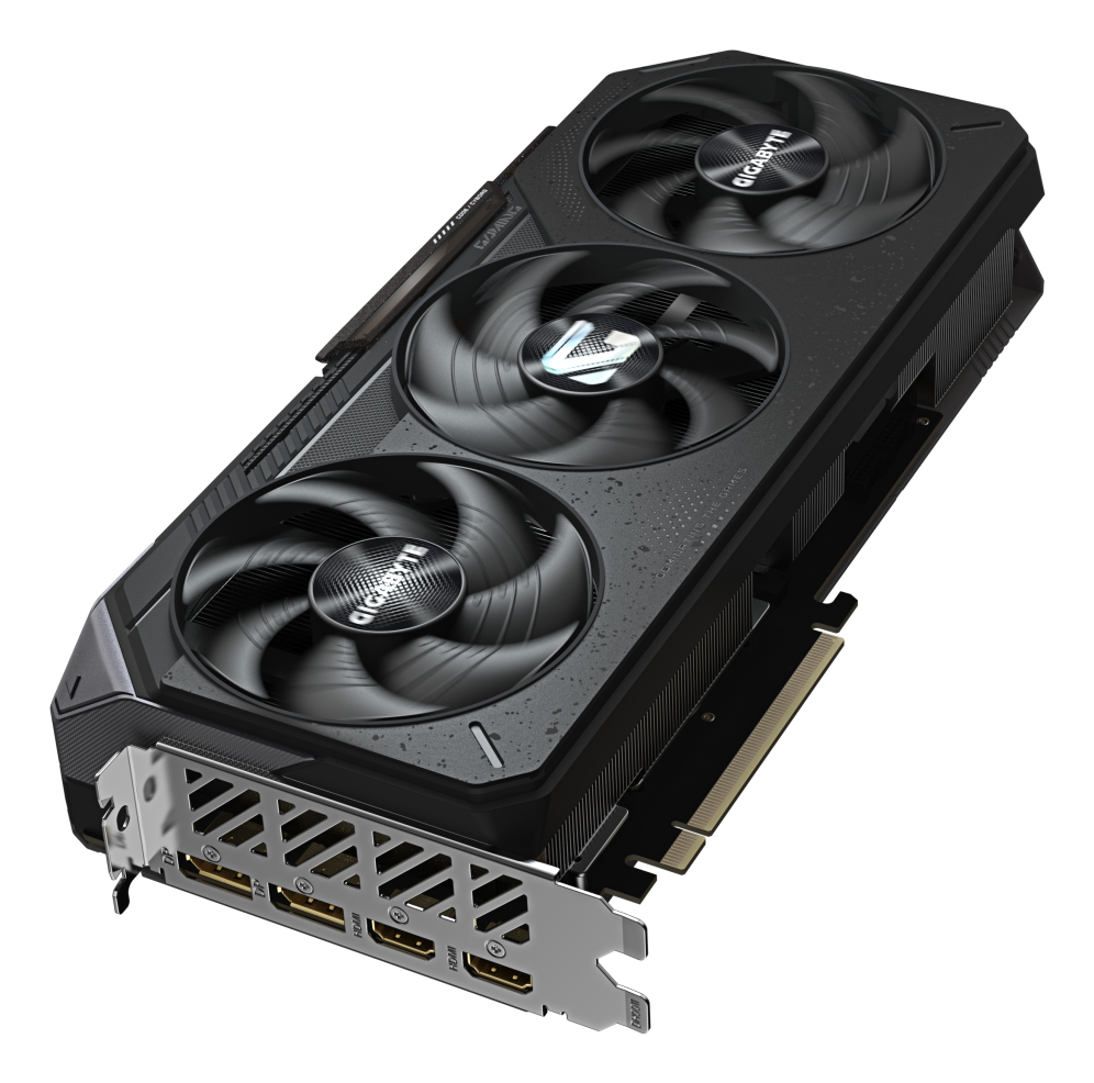 GIGABYTE Radeon RX 9070 XT GAMING OC 16G Tarjeta Gráfica - 16GB GDDR6. 256 bits. PCI-E 5.0. 3060 MHz Frecuencia Base. 2 x DisplayPort. 2 x HDMI. GV-R9070XTGAMING OC-16GD - detalle