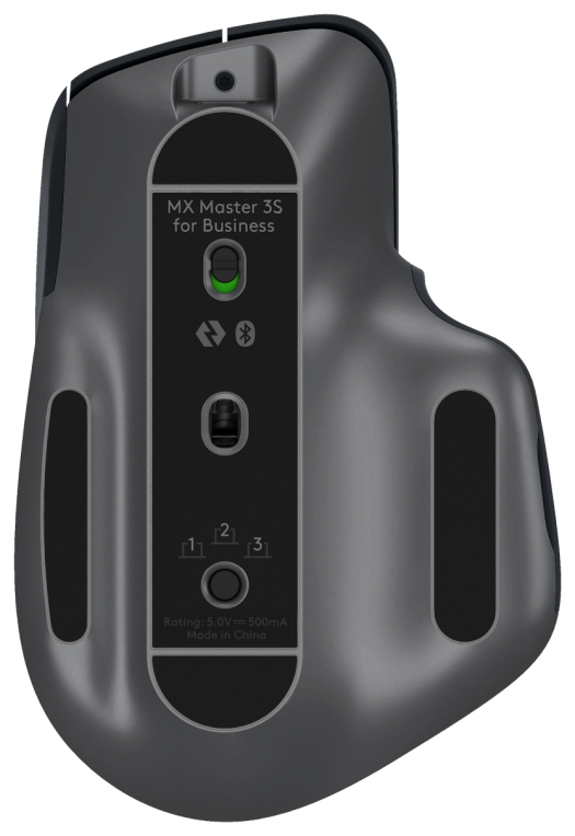 Logitech MX Master 3S for Business ratón Oficina Mano derecha Bluetooth Laser 8000 DPI - detalle