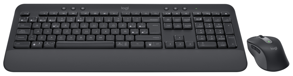 Logitech Signature MK650 Combo for Business teclado Ratón incluido Oficina Bluetooth QWERTY Español Grafito - detalle