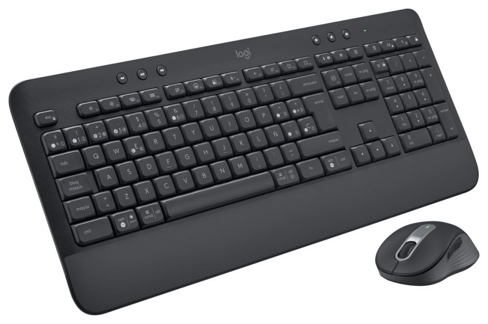 Logitech Signature MK650 Combo for Business teclado Ratón incluido Oficina Bluetooth QWERTY Español Grafito - detalle