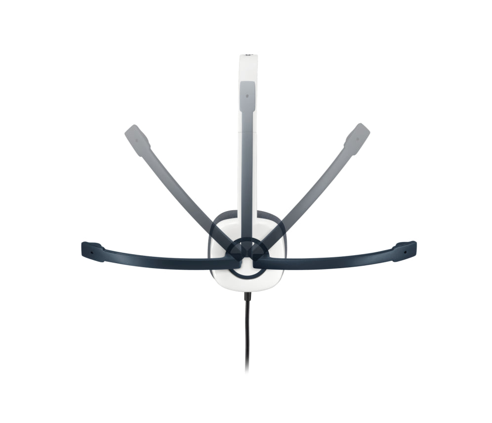 Logitech 981-000350 Auriculares con cable, diadema, oficina/centro de chamadas, branco