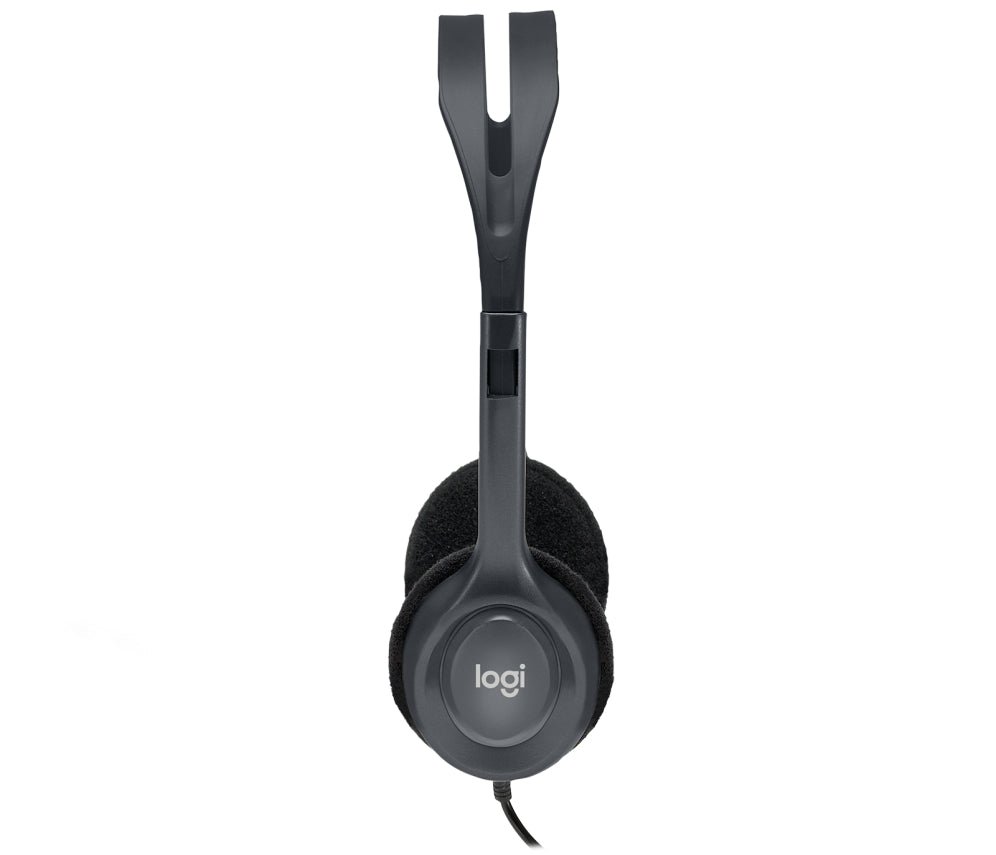 Logitech 981-000593 auricular i casc Auriculars Alámbrico Diadema Oficina/Centre de trucades Negre