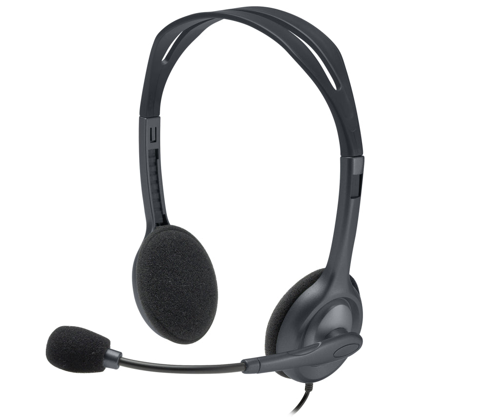 Logitech 981-000593 auricular i casc Auriculars Alámbrico Diadema Oficina/Centre de trucades Negre