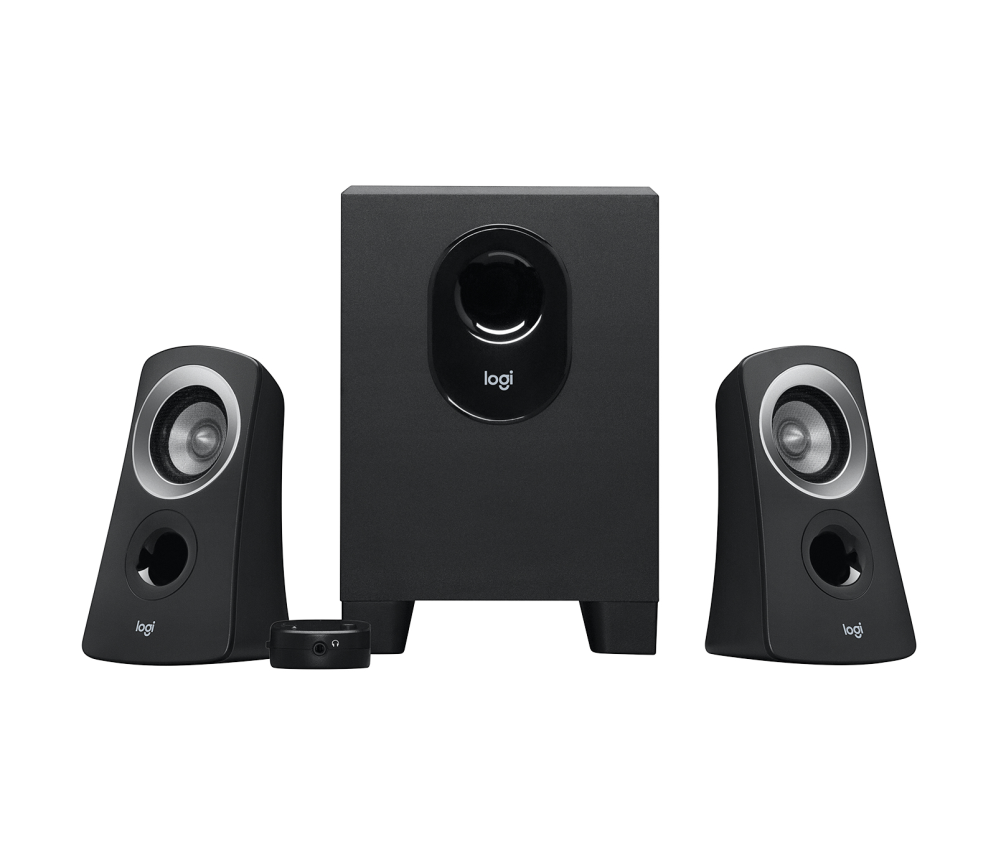 Logitech 980-000413 conjunto de altavoces 25 W PC Negro 2.1 canales 5 W - detalle