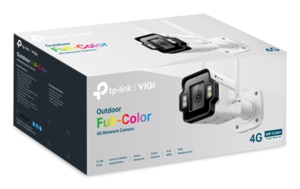 TP-Link INSIGHT S345-4G Bala (forma) Cámara de seguridad IP Exterior 2688 x 1520 Pixeles Pared - detalle