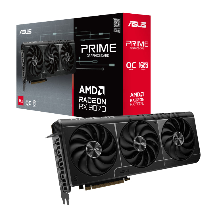 ASUS Prime -RX9070-O16G Tarxeta gráfica AMD Radeon RX 9070 16 GB GDDR6