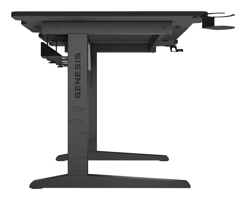 GENESIS NDS-2249 escritorio para ordenador Negro