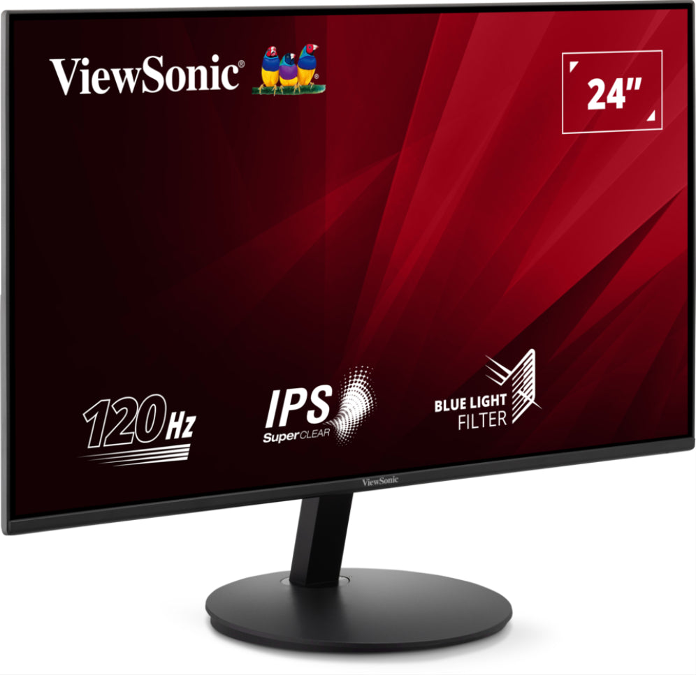 Viewsonic VA VA24E1-H Pantalla para PC 61 cm (24") 1920 x 1080 píxeles Full HD LED Negro