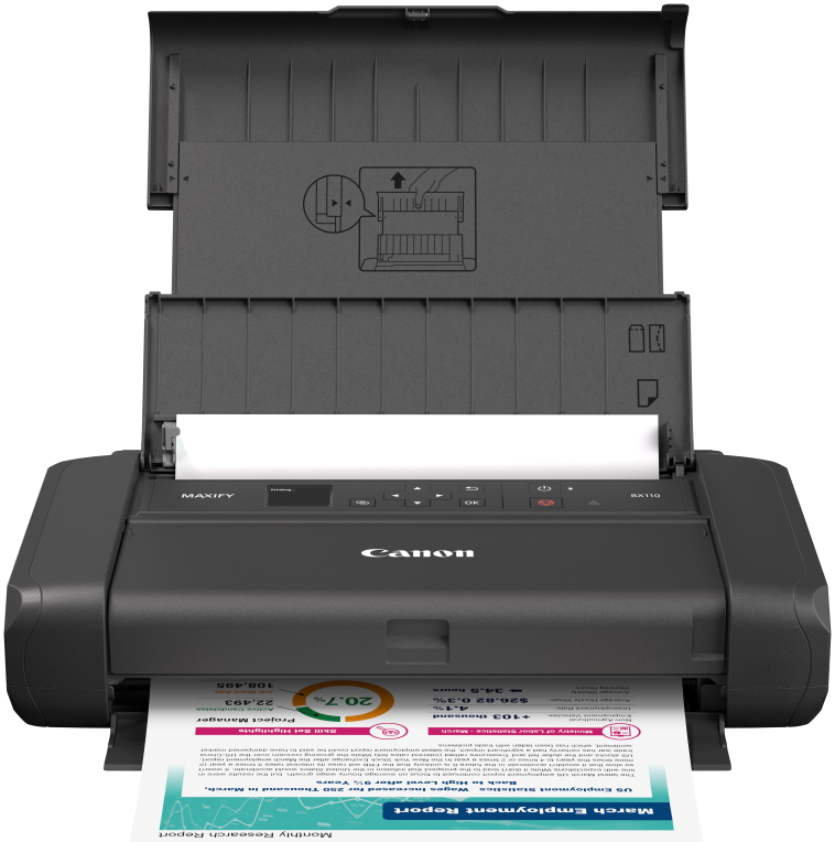 Canon MAXIFY BX110 impresora de inyección de tinta Color 4800 x 1200 DPI A4 Wifi - detalle