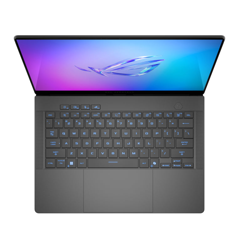 ASUS ROG Zephyrus G14 OLED GA403UP-QS002 - Ordenador Portátil Gaming de 14" WQXGA+ 120Hz (AMD Ryzen 9 270. 32GB RAM. 1TB SSD. NVIDIA RTX 5070 8GB. Sin Sistema Operativo) Gris Eclipse - Teclado QWERTY español