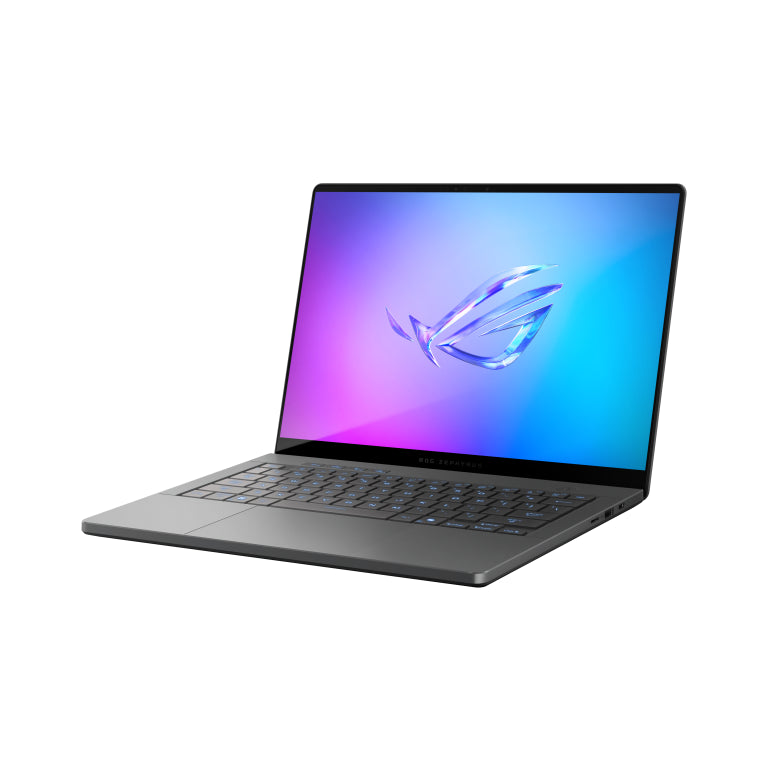ASUS ROG Zephyrus G14 OLED GA403UP-QS002 - Ordenador Portátil Gaming de 14" WQXGA+ 120Hz (AMD Ryzen 9 270. 32GB RAM. 1TB SSD. NVIDIA RTX 5070 8GB. Sin Sistema Operativo) Gris Eclipse - Teclado QWERTY español