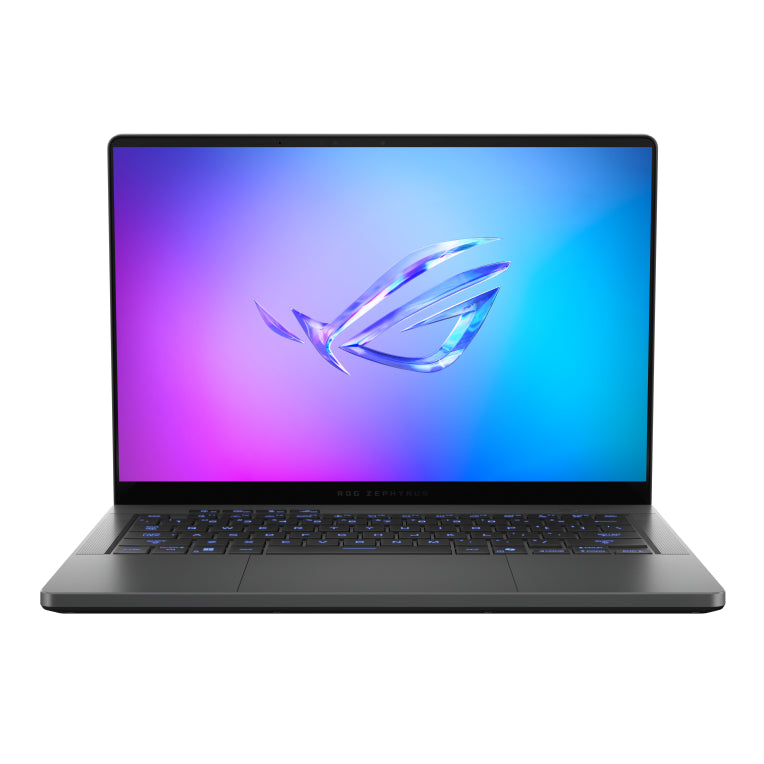 ASUS ROG Zephyrus G14 OLED GA403UP-QS002 - Ordenador Portátil Gaming de 14" WQXGA+ 120Hz (AMD Ryzen 9 270. 32GB RAM. 1TB SSD. NVIDIA RTX 5070 8GB. Sin Sistema Operativo) Gris Eclipse - Teclado QWERTY español