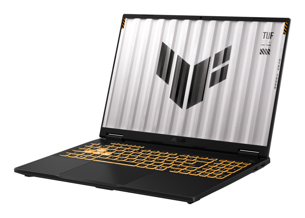 ASUS TUF Gaming F16 TUF608JPR-QT031 - Ordenador Portátil Gaming de 16" WQXGA 165Hz (Intel Core i7-14650HX. 32GB RAM. 1TB SSD. RTX 5070 8GB. Sin Sistema Operativo) Gris Jager - Teclado QWERTY español - detalle