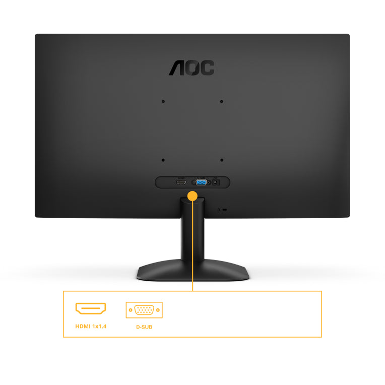 Monitor para PC AOC 24B31H 60,5 cm (23,8") 1920 x 1080 píxeles Full HD Negro