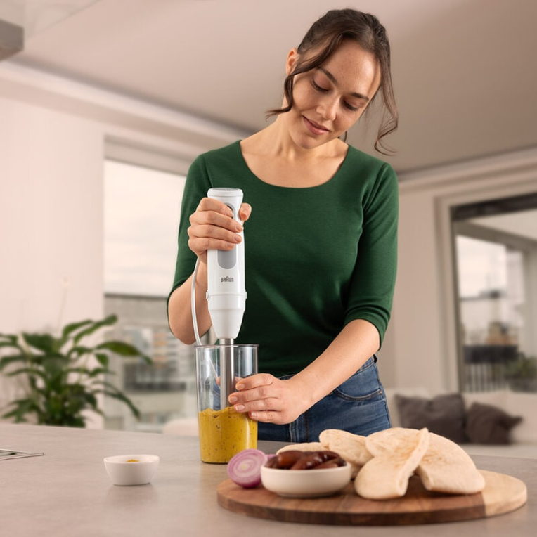 Braun MultiQuick 5 MQ 50001 M Batidora de inmersión 1000 W Gris. Blanco - detalle