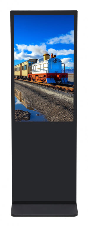 Dahua Technology DHI-LDV43-SAI400L-V1 pantalla de señalización Diseño de tótem 109.2 cm (43") LCD 320 cd / m² 4K Ultra HD Negro Procesador incorporado Android 11 24/7