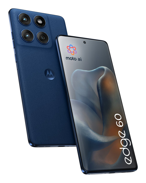 Motorola edge 60 16,9 cm (6,67") SIM dual Android 15 5G USB Tipo C 12 GB 512 GB 5200 mAh Azul